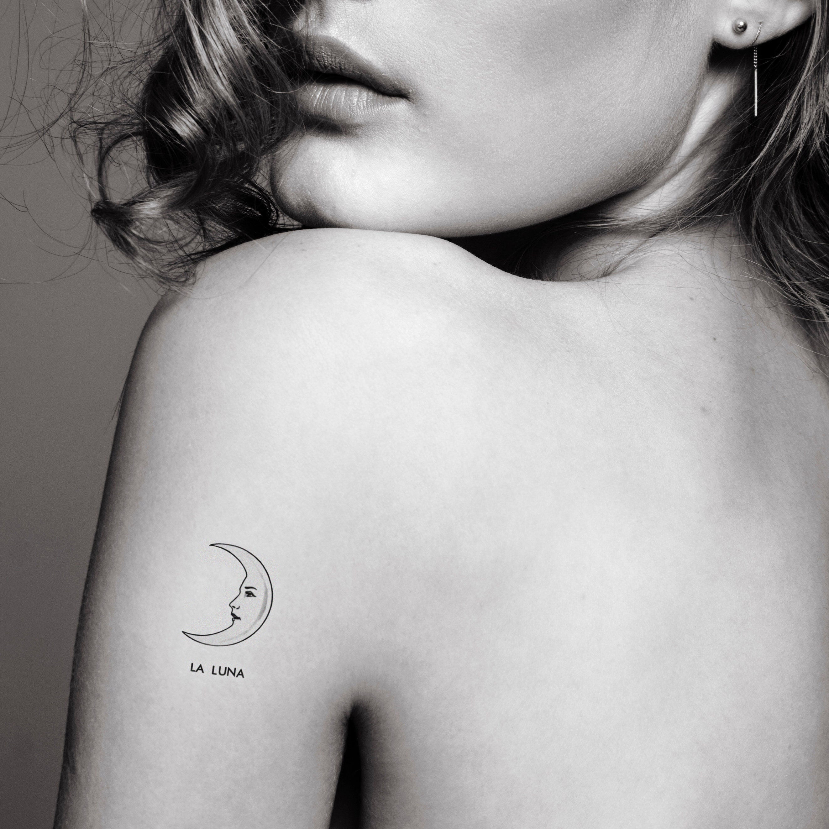 2 Vintage Moon Face Temporary Tattoos Illustration of Moon - Etsy 2 Vintage Moon Face Temporary Tattoos Illustration of Moon - Etsy