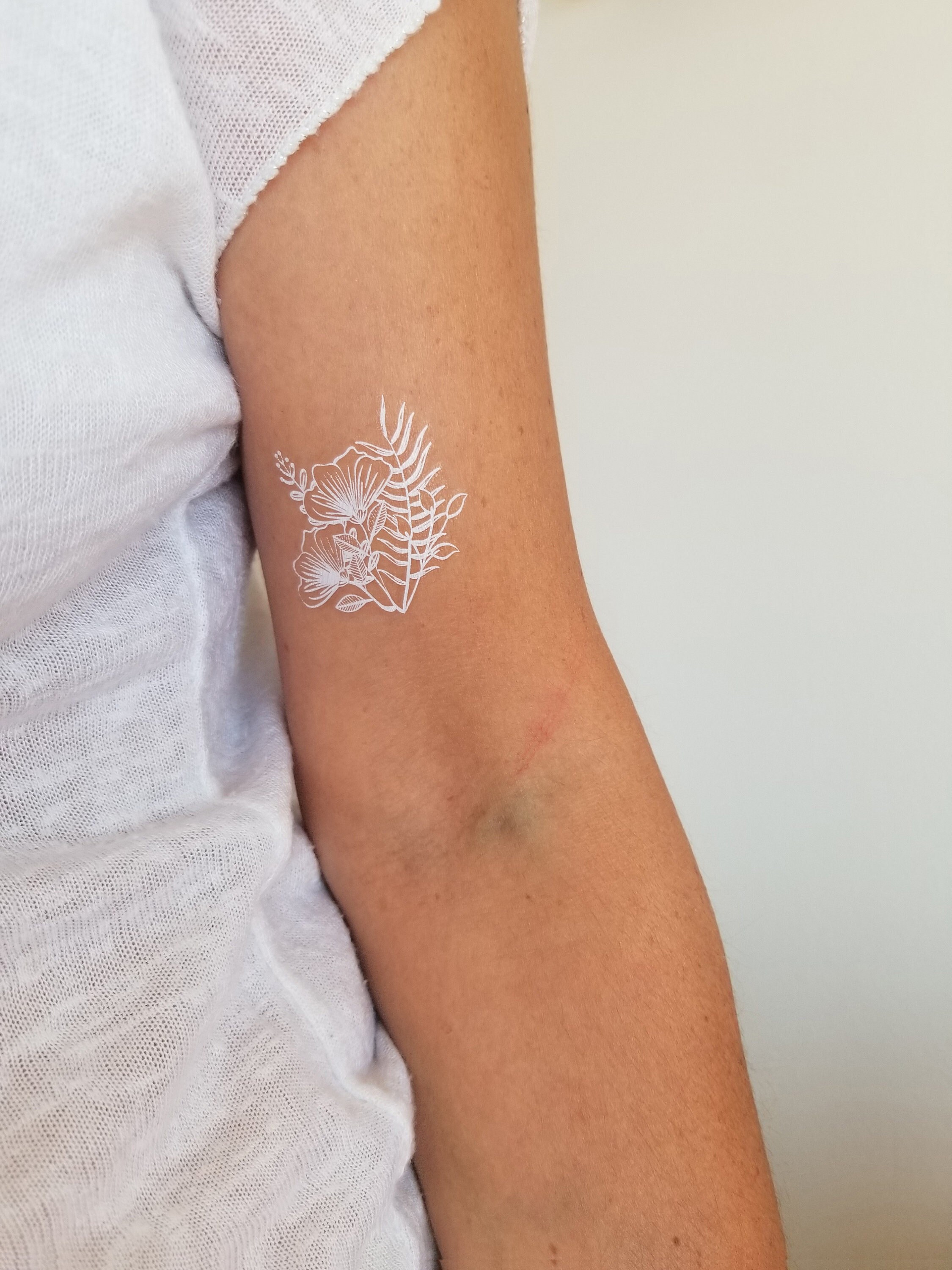White Tattoos Discover 50 Most Beautiful White Ink Ideas #66 White Tattoos Discover 50 Most Beautiful White Ink Ideas