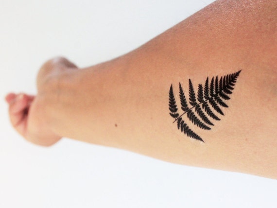 Temporary Fern Tattoos/wildflower Tattoos/ Botanical Tattoos/ Boho Gifts/  Temporary Tattoo Set /fake Tattoos/waterproof Flower Herbs Tattoos - Etsy