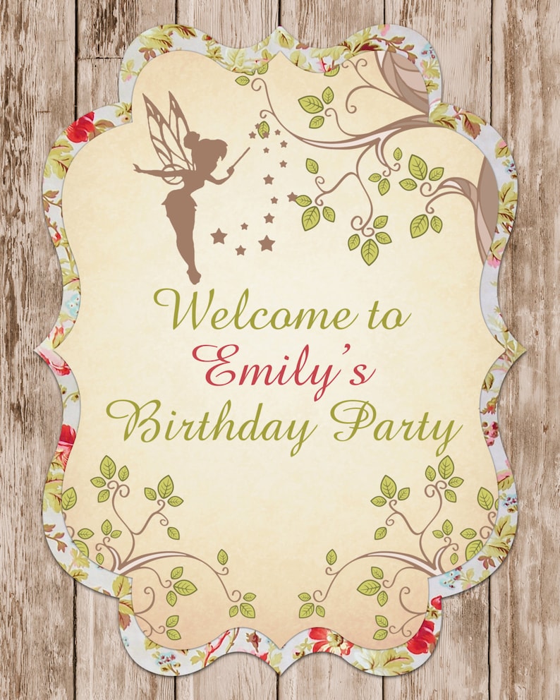 Enchanted Forest Birthday Party Package Fairy Garden Party Package Woodland Fairy Birthday Party Package Fairy Garden Party Package