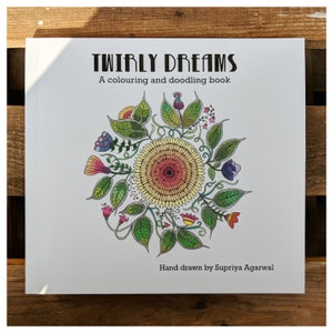 Mandala Ausmal- und Kritzelbuch mit 20 einzigartigen Designs