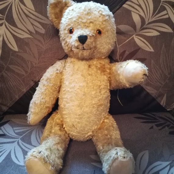 Antique Old Vintage Teddy Bear 1940s /1950s Fully Jointed | Etsy