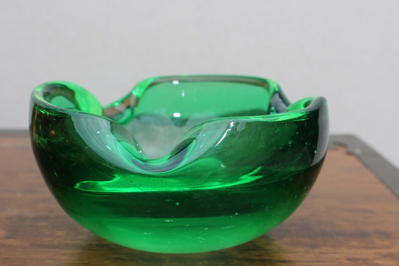 Beautiful Vintage Murano Glass Ashtray / Vintage Art Glass / Etsy