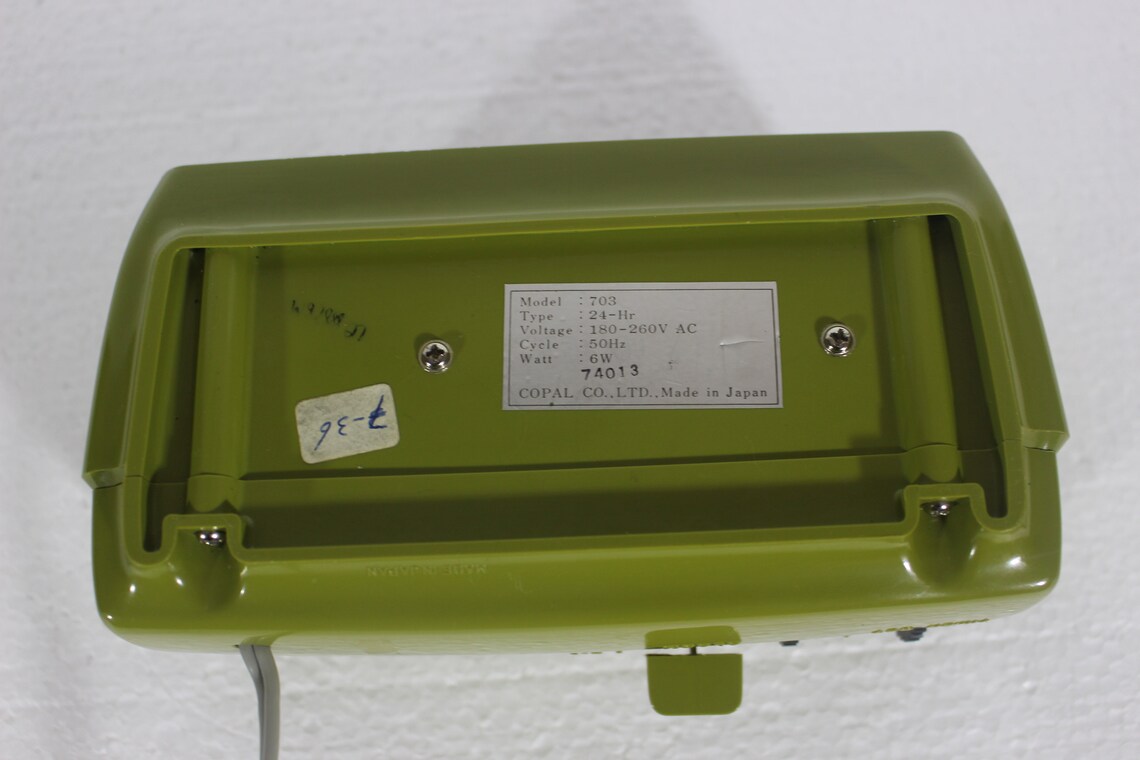 Vintage Copal Flip Clock Model 703 / Made in Japan / 1970s | Etsy