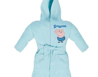 personalised baby dressing gown australia