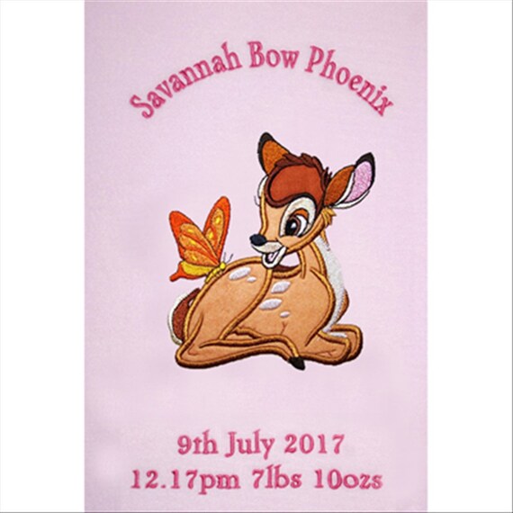 personalised fleece baby blanket