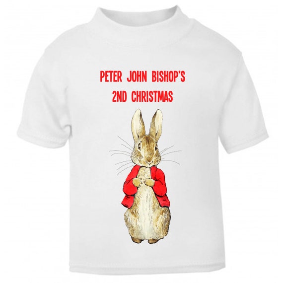 Printed with Your OWN Message Peter Rabbit In The Garden Unisex T Shirt