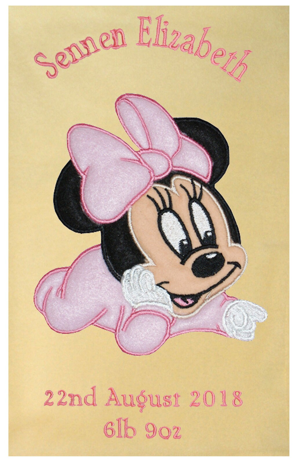 Baby Minnie Maus personalisiert super weiche Fleece Babydecke | Etsy