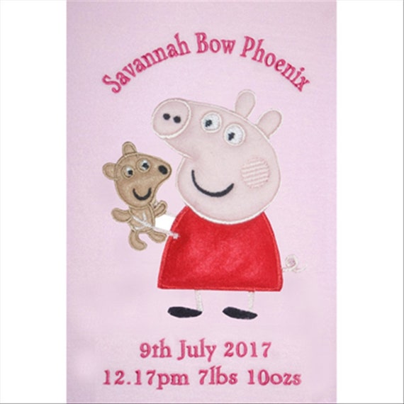 peppa pig and teddy