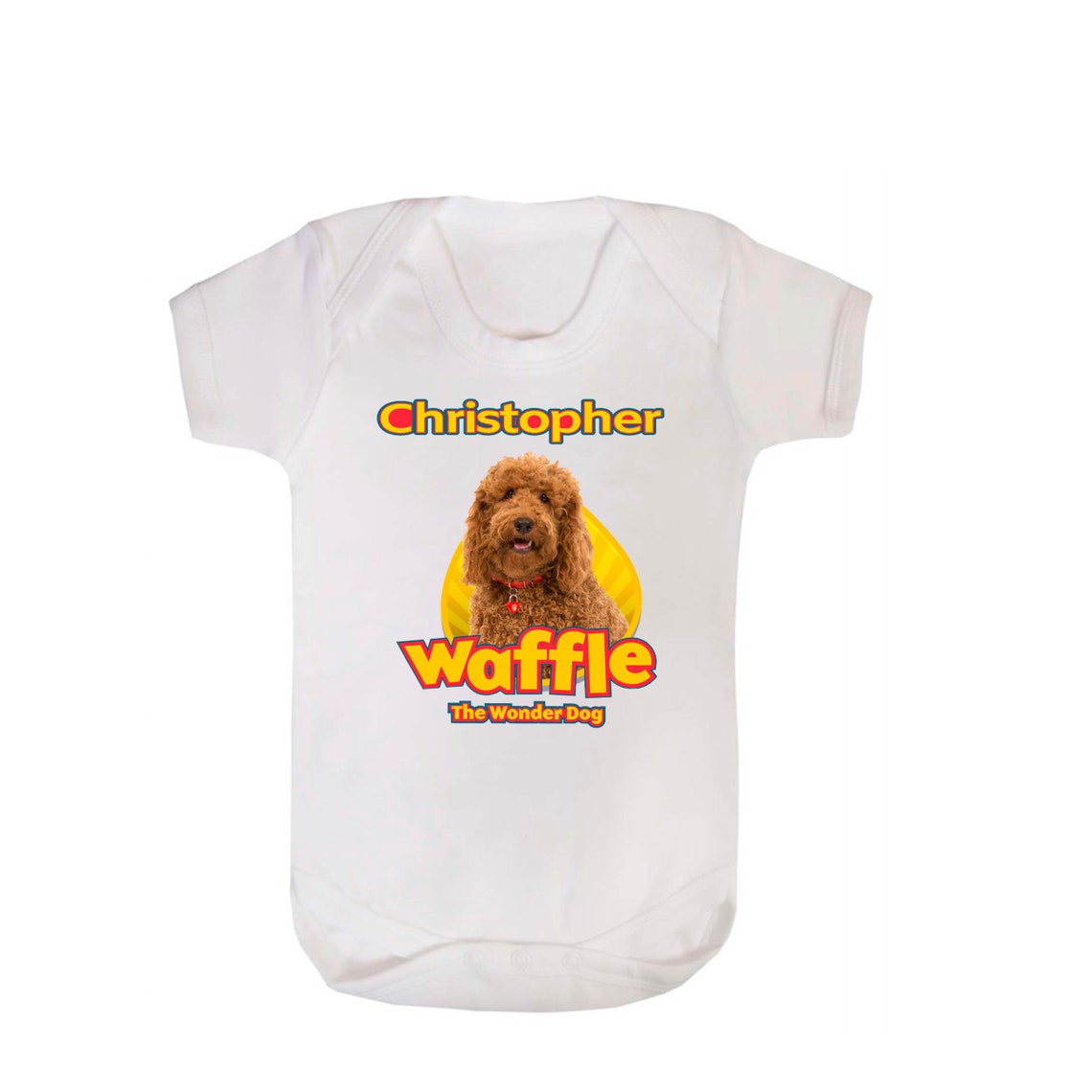 waffle the wonder dog t shirt