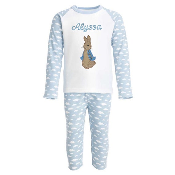 Kleding Unisex kinderkleding Pyjamas & Badjassen Pyjama Easter Bunny Appliqué Pajamas 