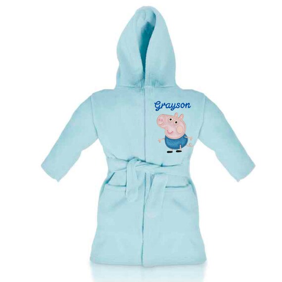 peppa pig dressing gown boys