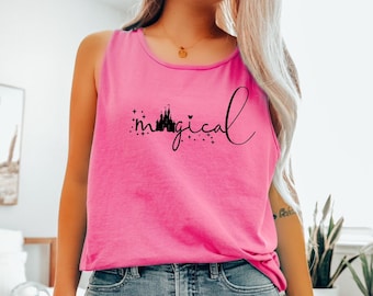 Magical UNISEX tank top, Disney tank top, Disney tank, Disney unisex tank top, Disney inspired tank, Magical tank top, Magical shirt