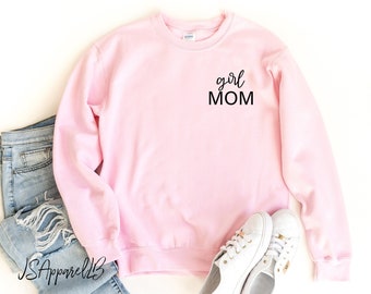 Mom of Girls UNISEX SWEATSHIRT,  mom of girls sweatshirt, Gift for mom