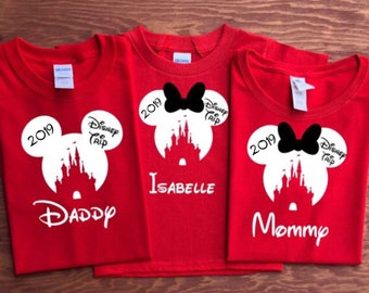 disney shirts trip shirt vacation matching castle disneyland items desde guardado