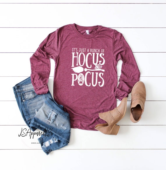 Long Sleeve Shirt Disney Hocus Pocus - Etsy