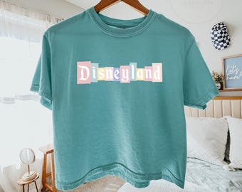 Disneyland Heavyweight Boxy T-Shirt, Disney Shirt