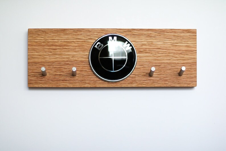 Custom BMW Car Keys Holder solid wood wall mounted key Etsy
