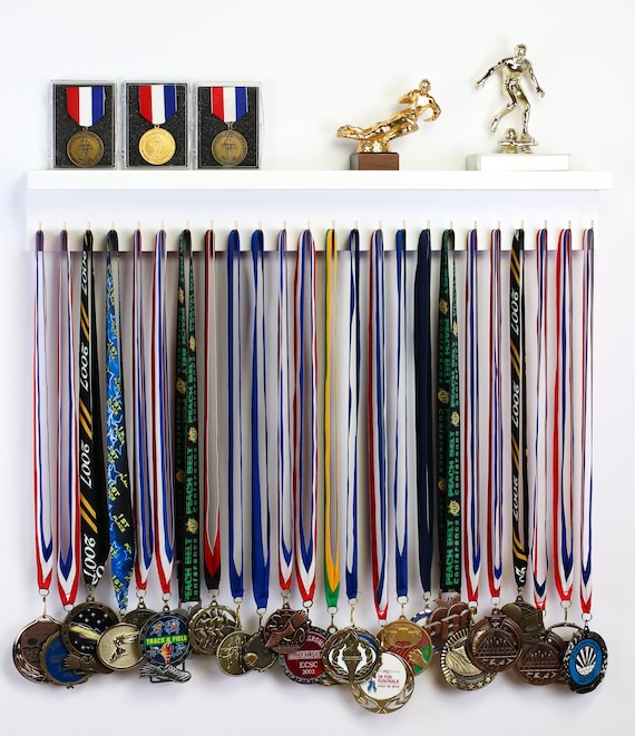 Soporte de exhibición de medallas, colgador de cinta de premios de 15,7 ,  estante de pared, colgador de medallas deportivas - AliExpress