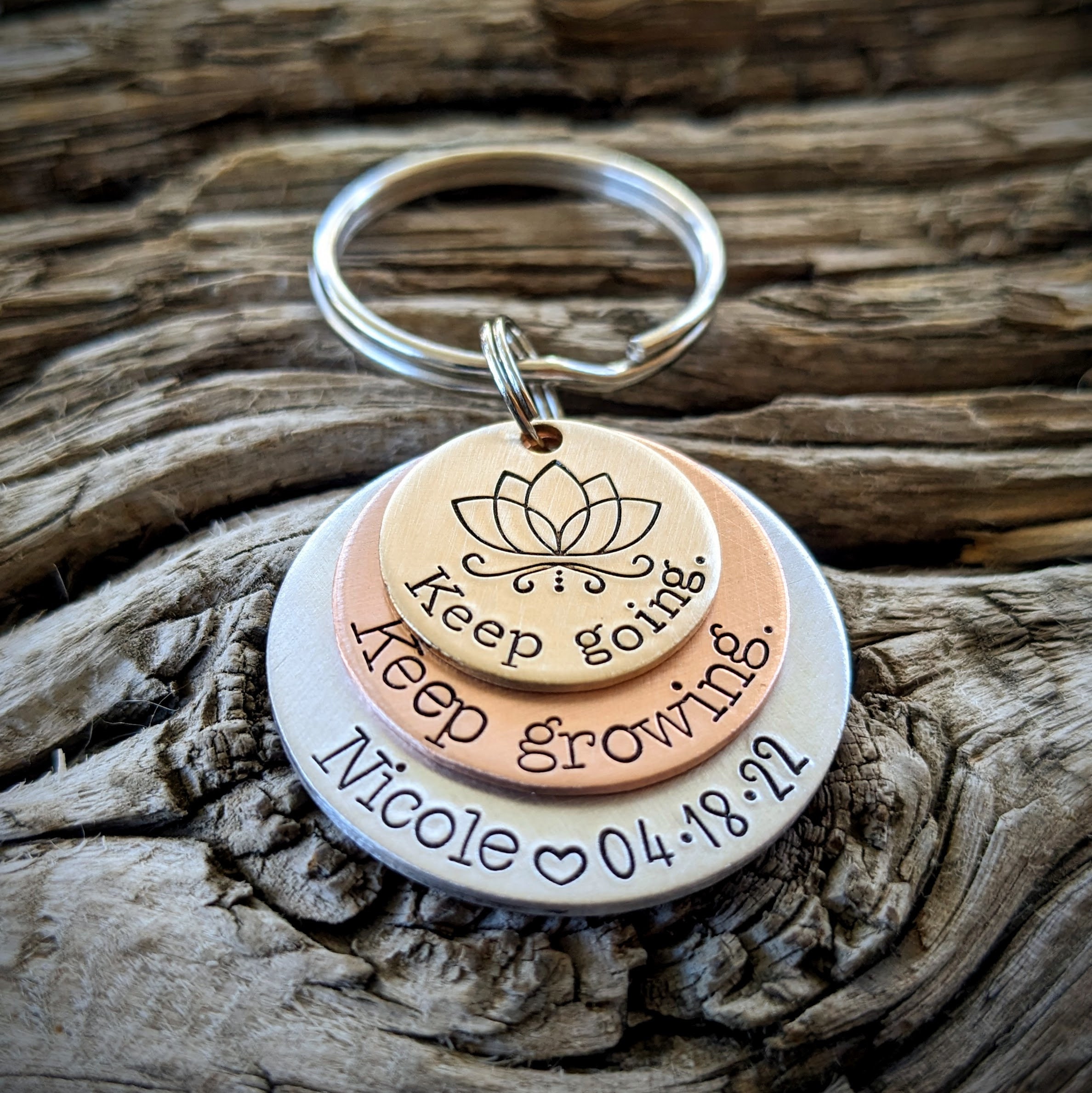 Recovery Keychains Sobriety Keychain, Custom Recovery Coin, Token, Medallion, Eating ...