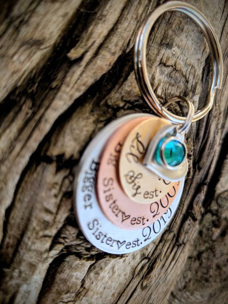 Personalized Pregnancy Announcement Keychain. Big Sister Gift. Etsy