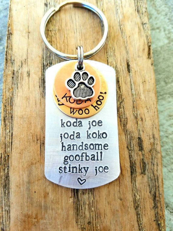 Hand stamped pet memorial gift. Bereavement gift. Sympathy