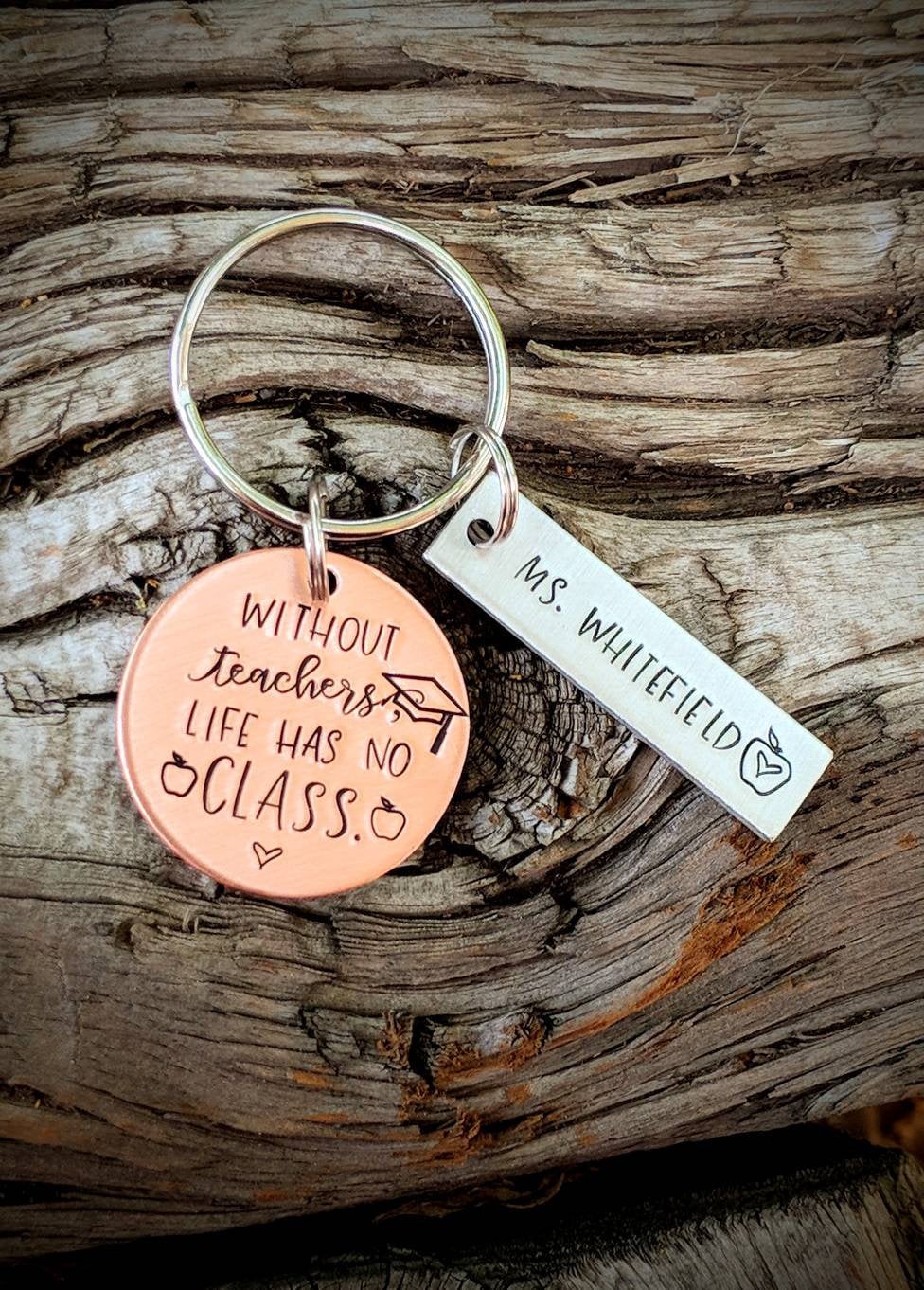 Minimalist Keychain Perfect for Beloved Teachers