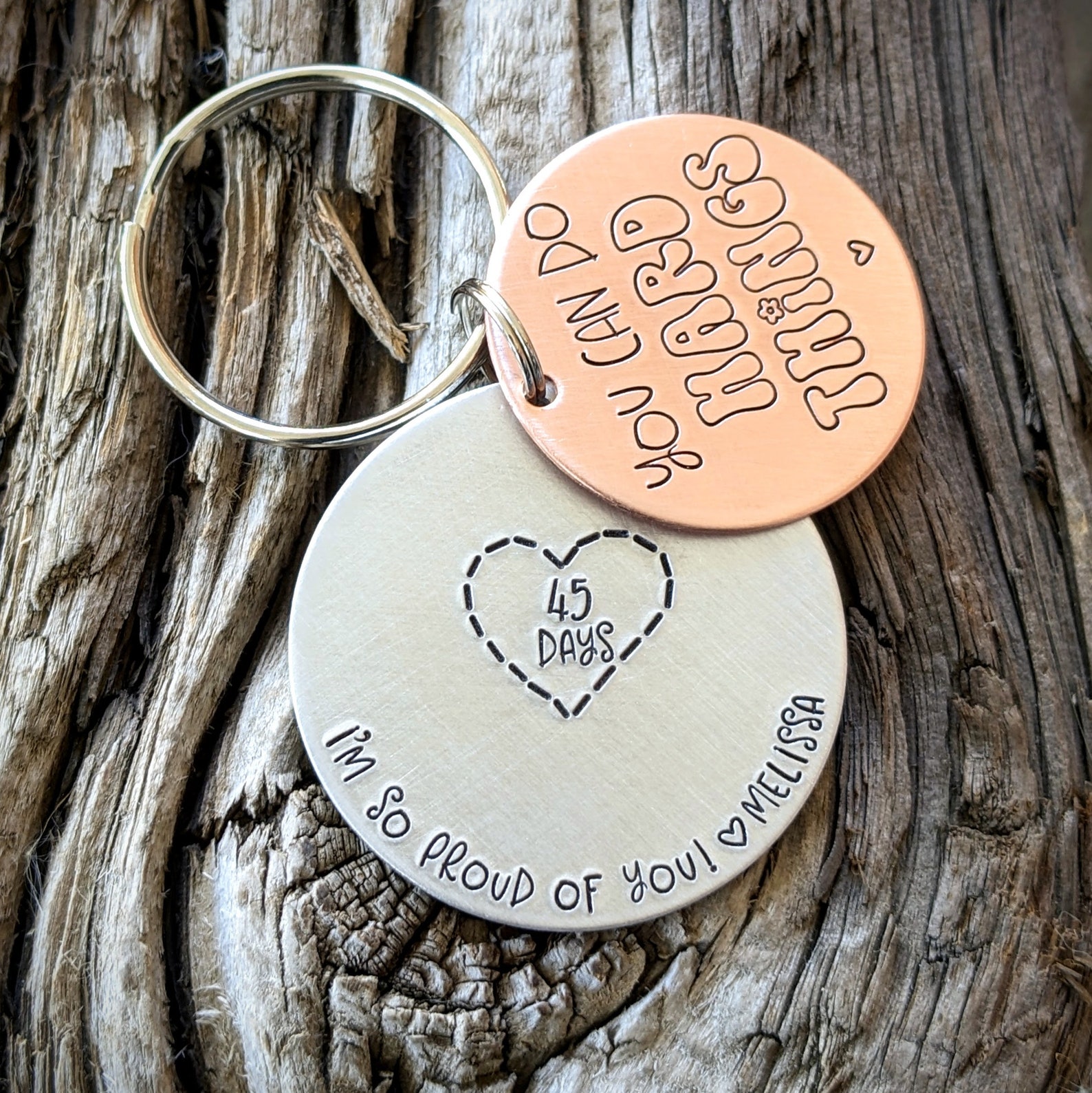 Recovery Keychains Recovery Keychain. Sobriety Birthday Gifts. 30 Days 1 Year 2 Years ...