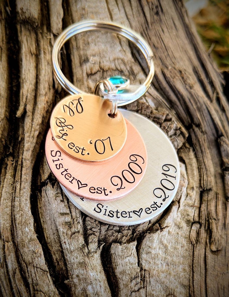 Personalized Pregnancy Announcement Keychain. Big Sister Gift. Etsy