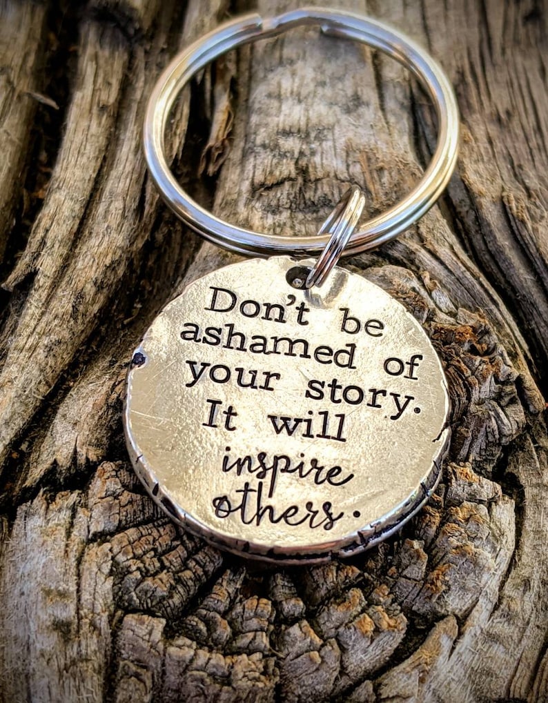 Personalized Sobriety Keychain. Recovery Anniversary Gift. AA Etsy