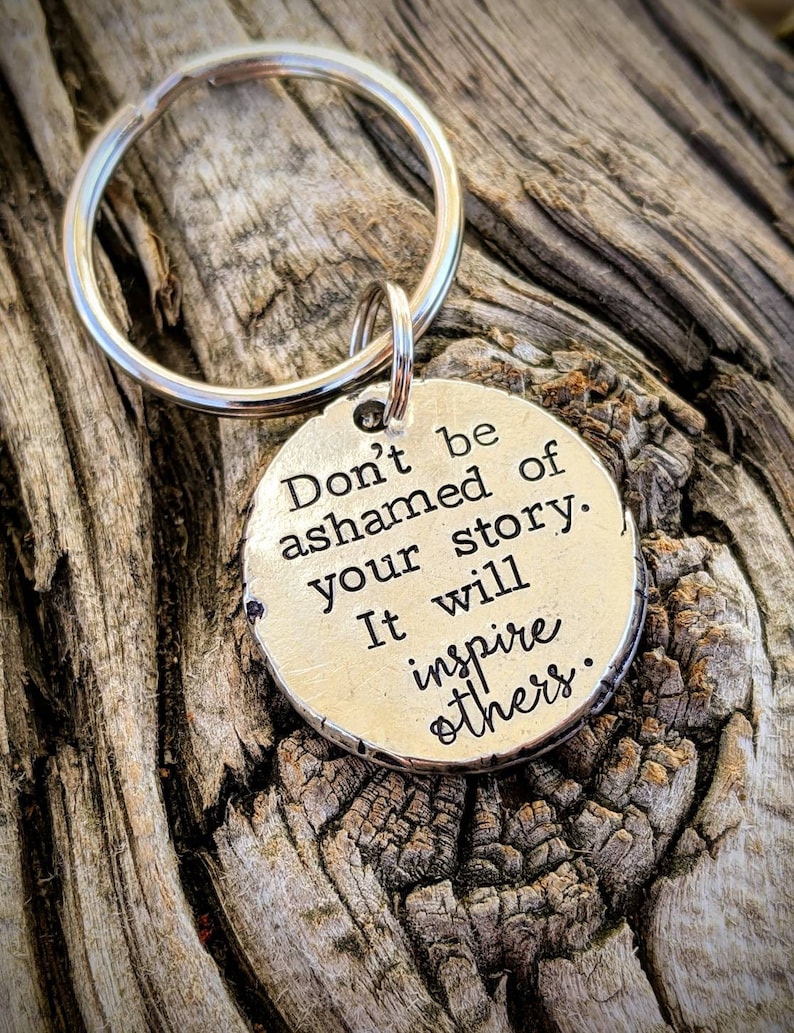 Personalized Sobriety Keychain. Recovery Anniversary Gift. AA Etsy