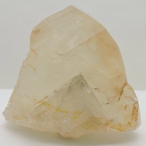 Large calcite crystal with phantoms from Leffe, Belgium