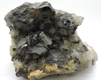 Sphaleriet op kwarts uit Spanje – kastgrootte