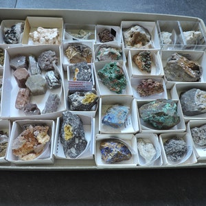 Sammelpackung/ Starterpackung - 8 oder 10 Mineralien - mehrere Auswahlmöglichkeiten