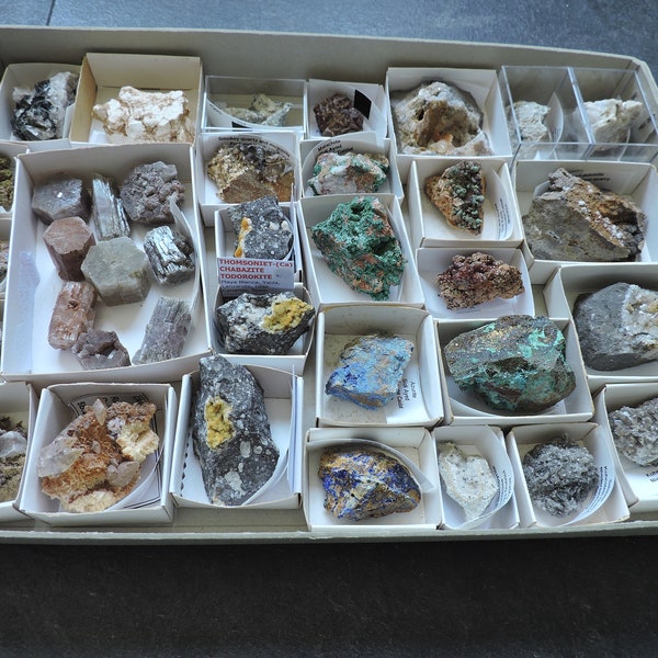 Paquete de colección/paquete de inicio - 10 minerales - varias opciones