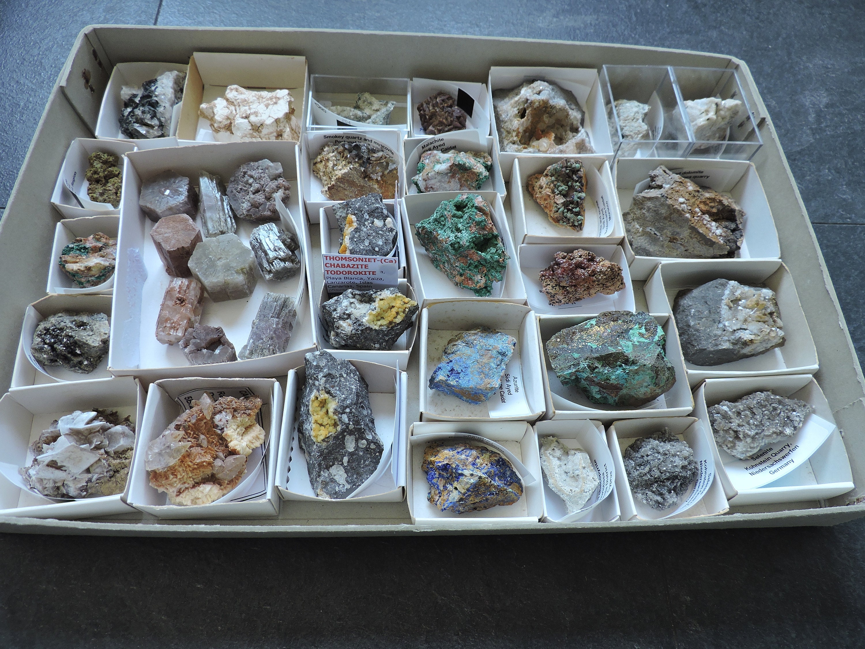 Collection Pack / Starter Pack 10 Minerals Several Choices -  Denmark