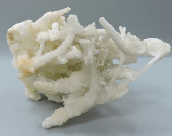 White aragonite from Morocco – miniature