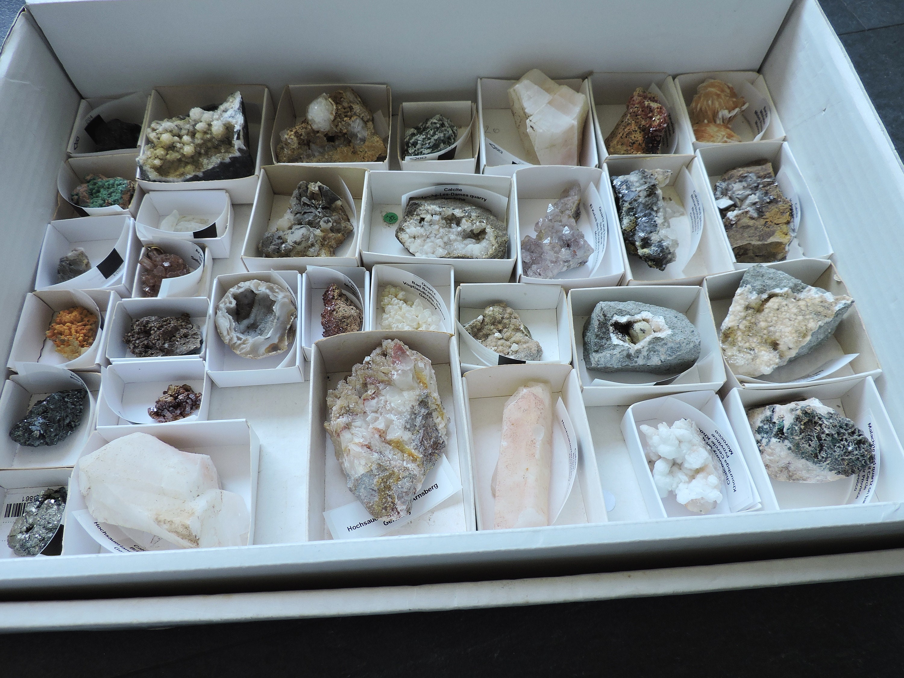 Collection Pack / Starter Pack 10 Minerals Several Choices -  Denmark