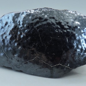 Shiny botryoidal hematite from Morocco – miniature