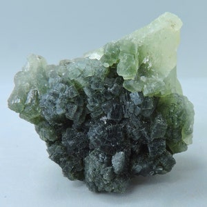 Grüner Prehnit aus Marokko – Miniatur