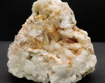 Fluorite, quartz and baryte from Germany – fluorescent – cabinet size