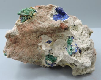 アズライト入りマラカイト原石 - モロッコ - Etsy 日本