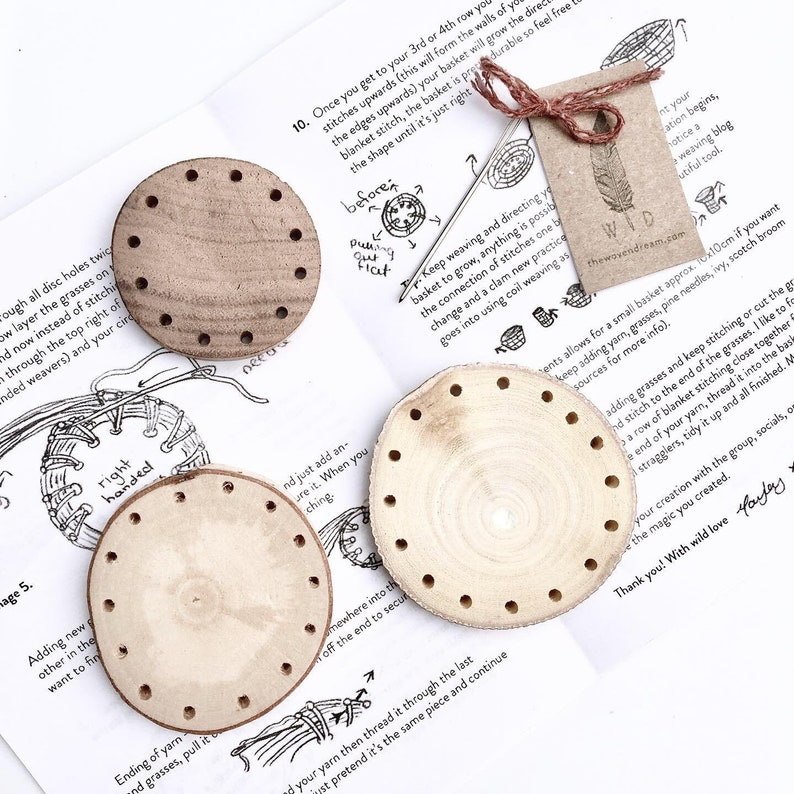 Basket Weaving Kit DIY Basket Weaving Kit Learn to Weave Etsy Canada