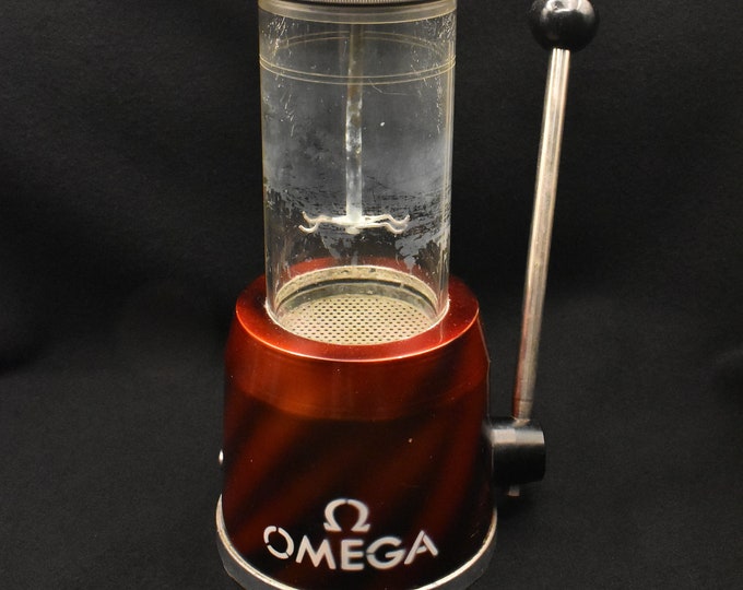 Featured listing image: Rare Vintage Omega Watch Waterproof Tester - Pressure Testing Apparatus - Complete