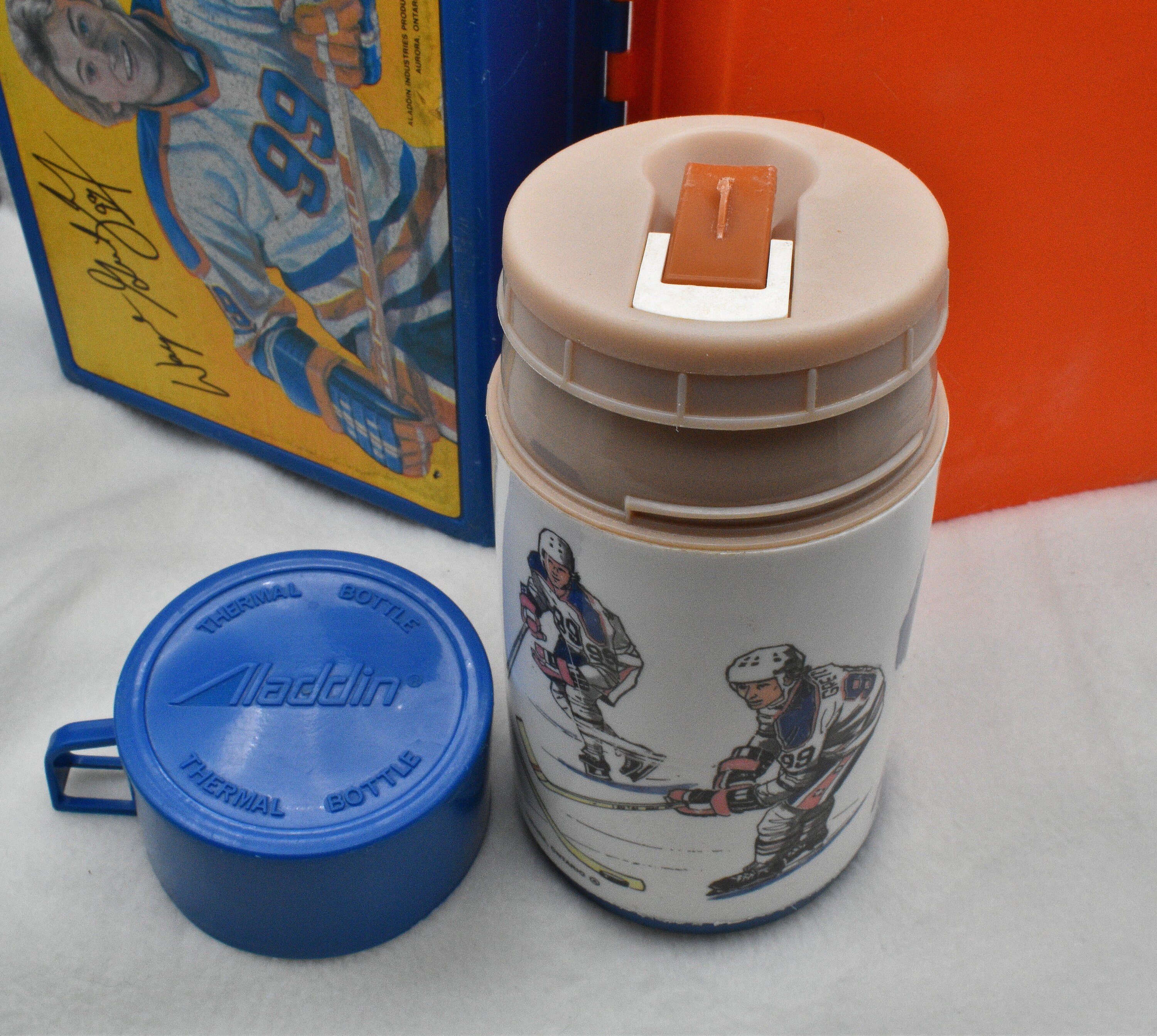 Vintage Wayne Gretzky Lunch Box with Thermos