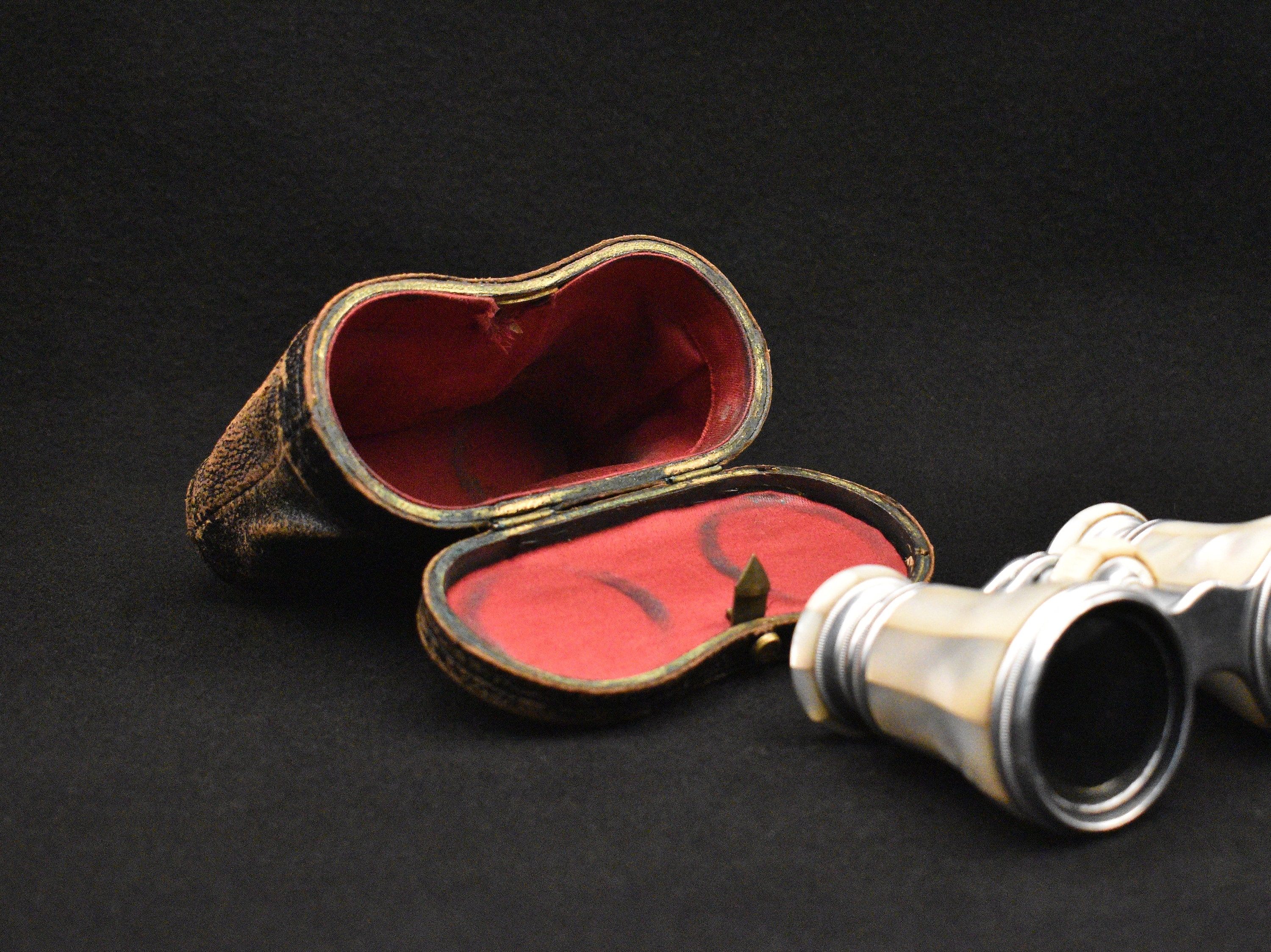 19th Century LeMaire Opera Glasses with Original Leather Case