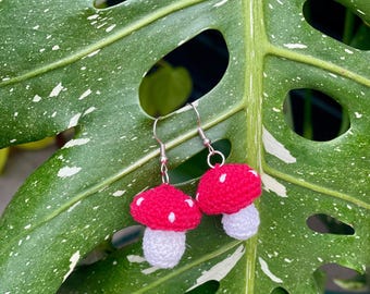 Mushroom Earrings