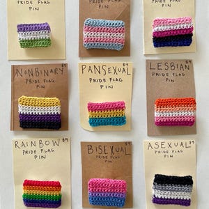 Pride Flag Pins
