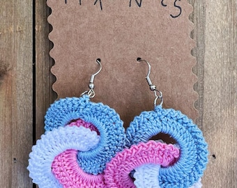 Swirl Crochet Earrings