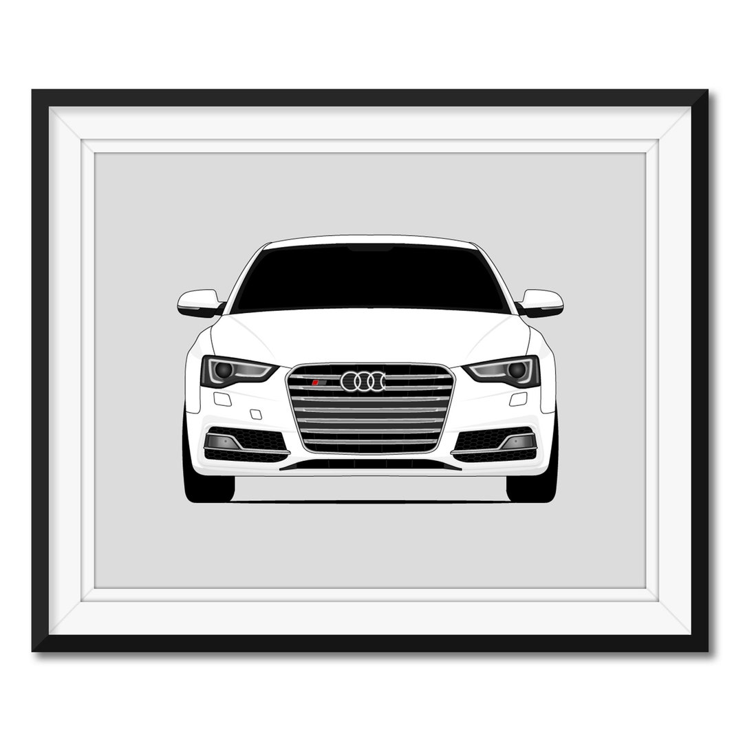 Audi S5 Sportback 2012-2016 Inspired Car Poster Print Wall Art Decor ...